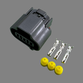 3 pin Sumitomo style connector suits some Toyota vehicle speed sensors, GR Yaris coils, Duramax and Subaru camshaft position sensors
