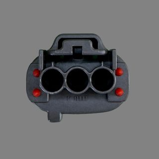 3 pin Sumitomo style connector suits some Toyota vehicle speed sensors, GR Yaris coils, Duramax and Subaru camshaft position sensors