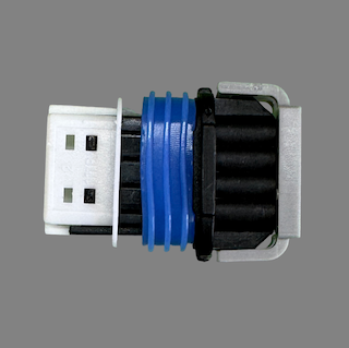 4 pin Delphi style connector suits some LS coils