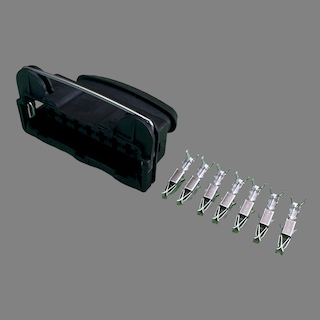 7 pin Bosch style connector suits some 2 and 3 channel igniters