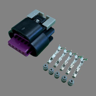 5 pin Delphi style connector suits some VZ LS1 MAF sensors
