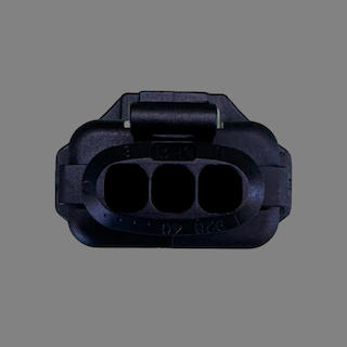 3 pin Bosch style connector suits some Cummins and Duramax fuel rail pressure sensors