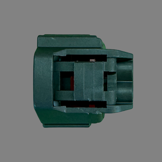 2 pin Yazaki style left guide connector suits some Hyundai and Denso coils