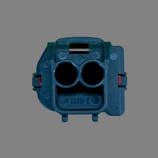 2 pin Yazaki style left guide connector suits some Hyundai and Denso coils
