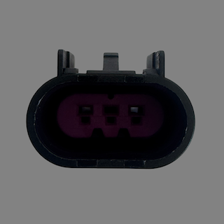 3 pin Delphi style male connector