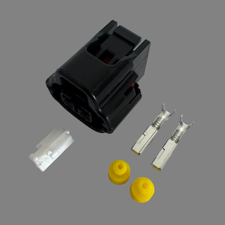 2 pin Yazaki style female connector