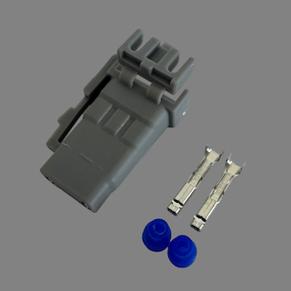 2 pin Yazaki style connector suits Subaru brake fluid level sensors