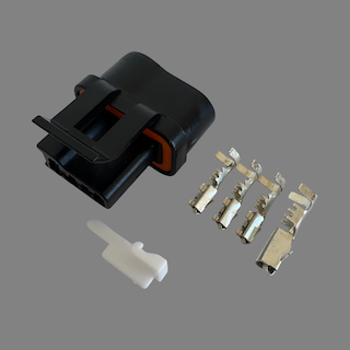 4 pin Delphi style female connector