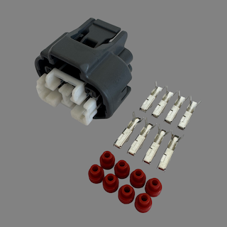8 pin Yazaki style female connector