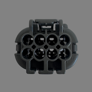 8 pin Yazaki style female connector