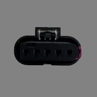 5 pin TE Connectivity style female connector