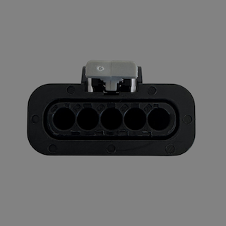 5 pin TE Connectivity style female connector