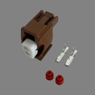 2 pin brown Sumitomo style connector