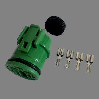 4 pin Denso style female connector