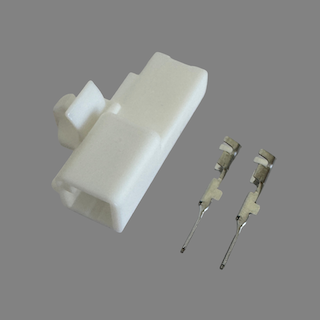 2 pin Yazaki style male connector