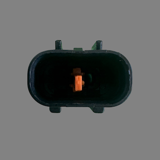 2 pin KUM KET Korea Electric Terminal style male connector