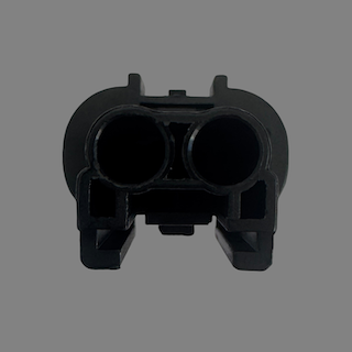 2 pin KUM KET Korea Electric Terminal style male connector
