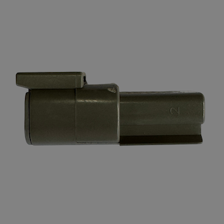 2 pin Deutsch style DTM connector set