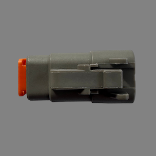 6 pin Deutsch style DTM female connector