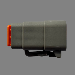 6 pin Deutsch style DTM female connector