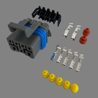 7 pin Delphi style female connector