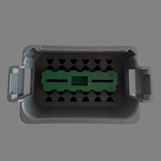 12 pin Deutsch style DT male connector