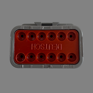 12 pin Deutsch style DT male connector