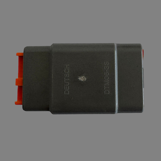 3 pin Deutsch style DTM female connector