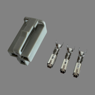 3 pin Delphi style female connector for Ford Barra