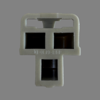 3 pin Delphi style female connector, detail view 7