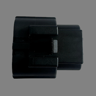 3 pin TE Connectivity style female connector for Toyota and Subaru, detail view 5