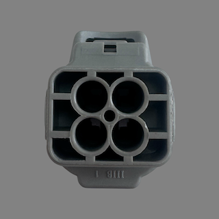 4 pin Sumitomo style female connector for Toyota 1JZ and 2JZ AC compressor, detail view 7