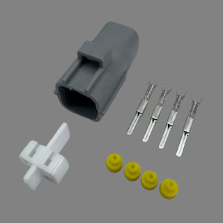 4 pin Sumitomo style male connector for Toyota 1JZ and 2JZ AC compressor