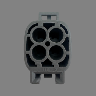 4 pin Sumitomo style male connector for Toyota 1JZ and 2JZ AC compressor, detail view 7